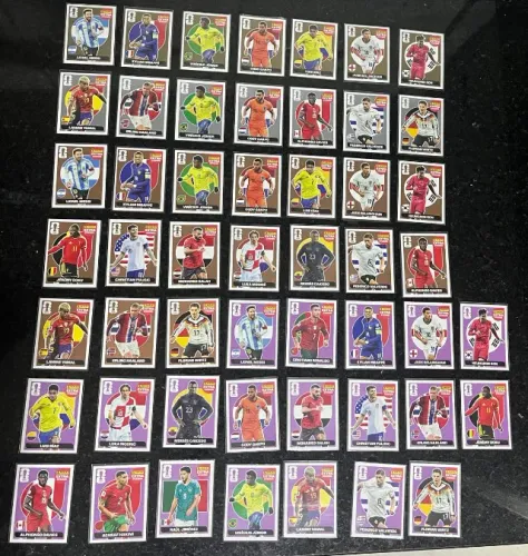 LOTE 51 Figurinhas Extras Sem Repetições Originais