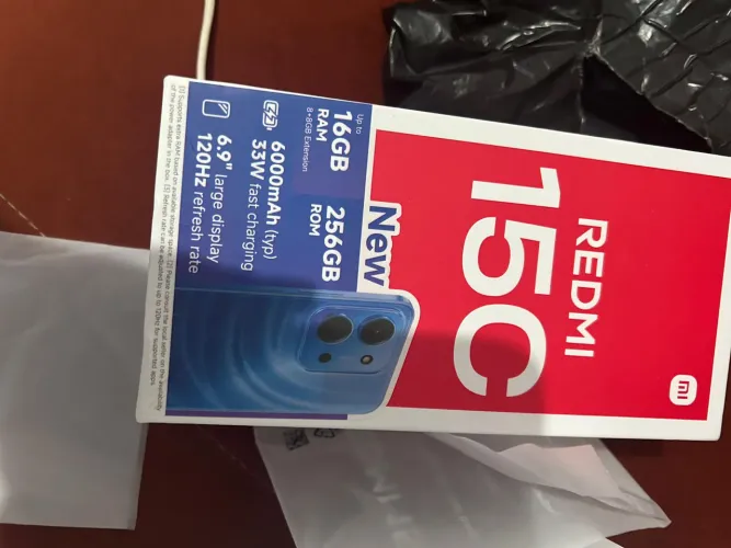 Celular redmi 15C novo na caixa
