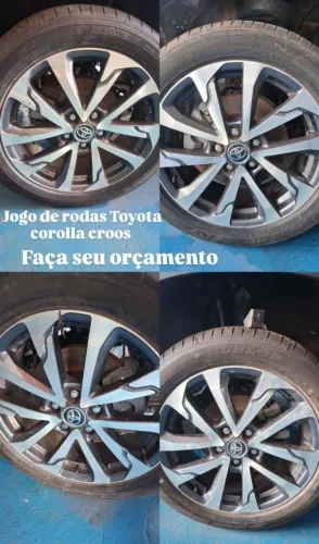 Jogo de rodas Toyota Corolla Cross .