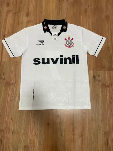 Camisa Corinthians Retrô 1995 Marcelinho #7 - Suvinil Tamanho G