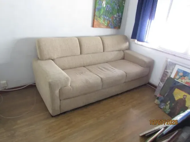 Sofá em Tecido 3 lugares