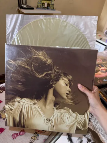 Vinil taylor Swift Fearless colorido três discos