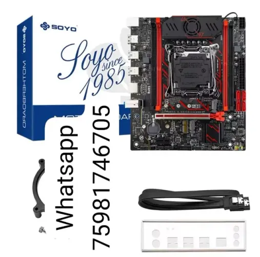 Placa mãe Xeon soyo Funcionando perfeitamente Garantia