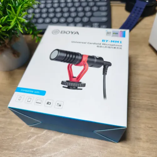 Microfone BOYA MM1 Pouco uso