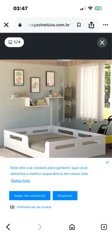 Cama montessoriana casal