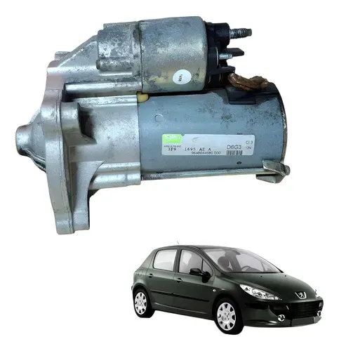Motor De Arranque Peugeot 307 Hatch 1.6 2008 (usado)