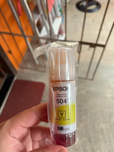 Tinta Original Epson 504 Amarela