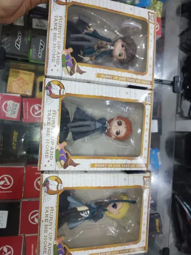 KIT TRÊS PERSONAGEM HARRY POTTER