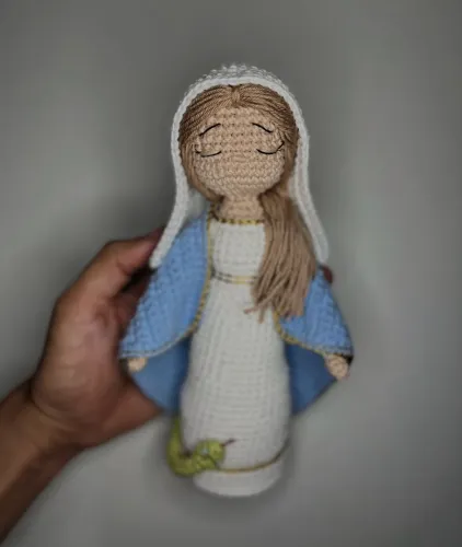 Nossa Senhora das Graças - Amigurumi