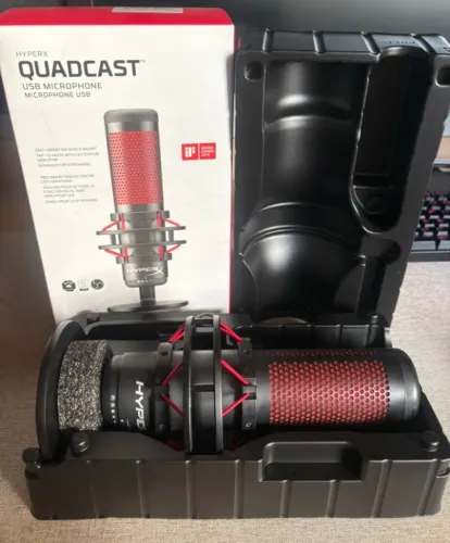 Microfone HyperX Quadcast