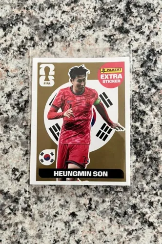 Figurinha Extra Sticker (Gold) Heungmin Son