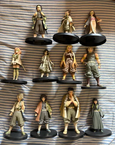 Coleção Hashiras Demon Slayer ( Linha Sérvia ) originais Bandai