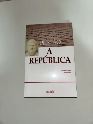 A República - Platão - Edipro - LACRADO, Novo