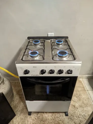 FOGÃO ESMALTEC BALI 4 BOCAS ACENDIMENTO MANUAL EM MEGA PROMOCAO