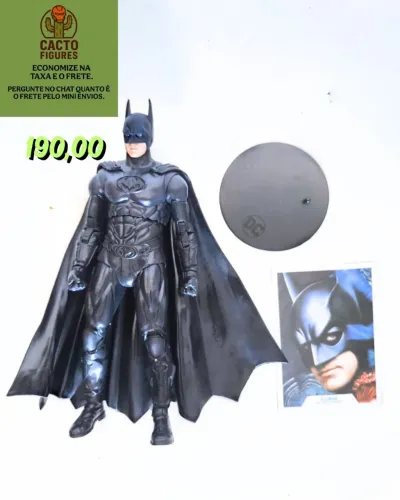 DC MULTIVERSE MCFARLANE BATMAN FILME GEORGE CLOONEY BATMAN E ROBIN