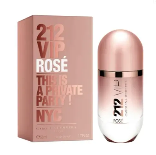 Perfume Carolina Herrera 212 Vip Rosé Eau de Parfum 80ML - Lacrado