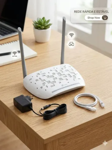 Moldem roteador TP-Link wireless sem fio 