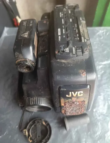 Relíquia,câmera filmadora JVC Compact VHS GR-AX ,para restauração