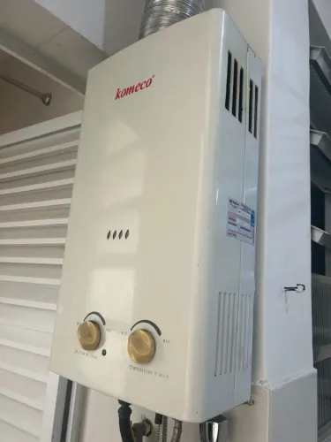 Aquecedor de Água a Gás Natural Komeco GN 15 Litros - Branco