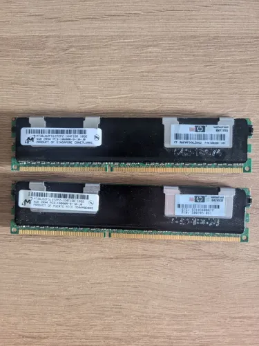 2 Pentes de Memória ECC DDR3 1333mhz - (4gb Cada)