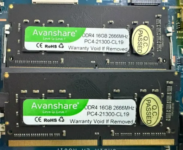 32GB Memória RAM para Notebook - AVANSHARE - DDR4 2666MHZ