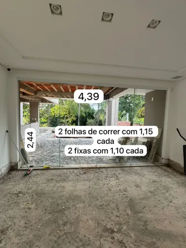 Esquadria alumínio e vidro