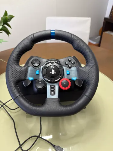 Volante Logitech G29 (PlayStation/PC) - Estado de Novo com Caixa e Nota Fiscal