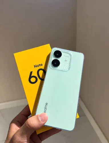 Realme Note 60x 64GB 3GB RAM Dual Chip Cor Verde-claro