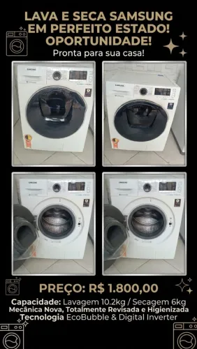Lava e seca Samsung 10kg