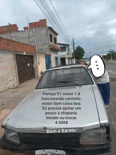 Pampa 1.8 funciona certinho. 