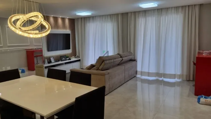 Apartamento mobiliado com 109m² na Vila Suzana com 3 suítes e 2 vagas de garagem -