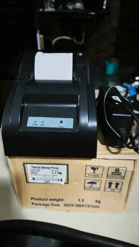 Impressora Térmica POS 5890T Thermal Receipt Printer 58mm papel