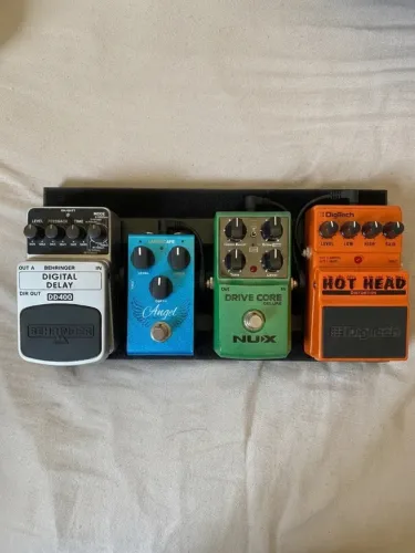 Pedais Distortion Delay Chorus Overdrive Guitarra