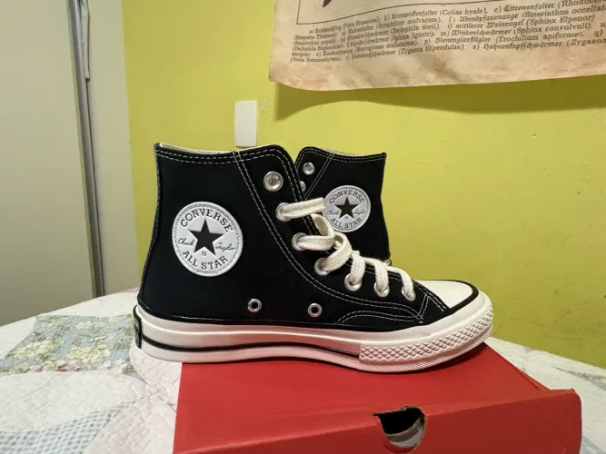All Star Chuck 70 preto tamanho 35 novo em perfeito estado