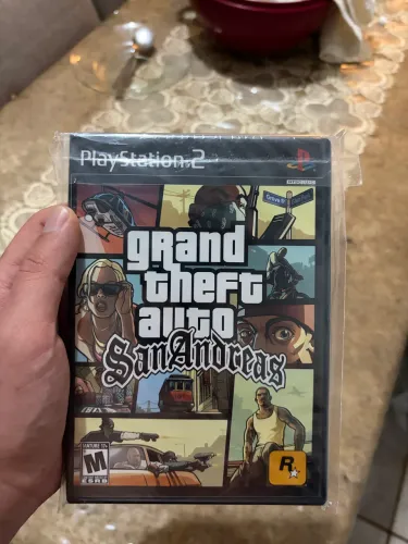 GTA San Andreas - PS2 Black Label(Lacrado)