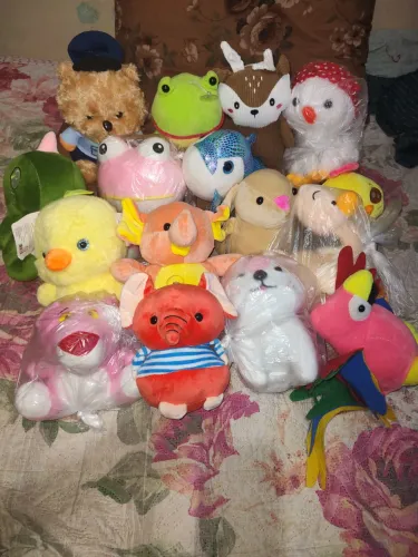 Bichinhos de pelúcia ?