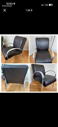 Poltronas Couro
