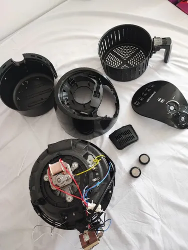 Air fryer Mondial retirada de peças não faço entrega