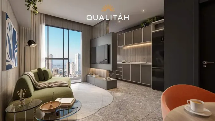 Apartamento à venda com 1 Suíte no Oxford 586 Residence em Itajaí