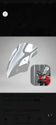 Vendo bolha original Ducati multistrada 