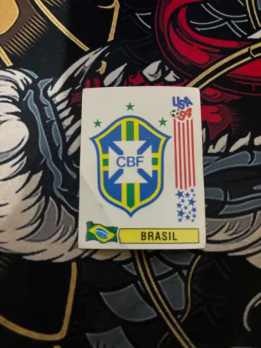 Figurinha Escudo da Seleção Brasileira Copa Do Mundo 1994 (nunca Colada!)