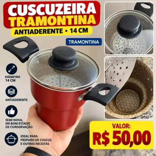 Cuscuzeira Tramontina