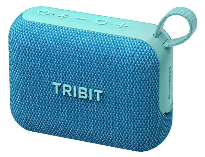 Caixa Bluetooth Portátil Tribit Pocketgo Azul Ip68 Bt6.0