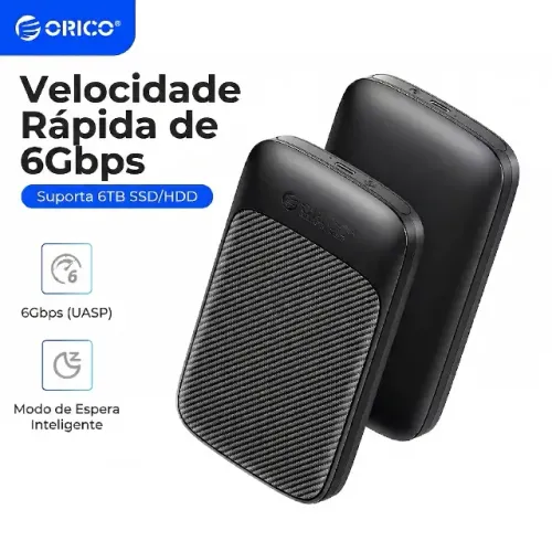 NOVO! Case de SSD SATA para USB 3.0