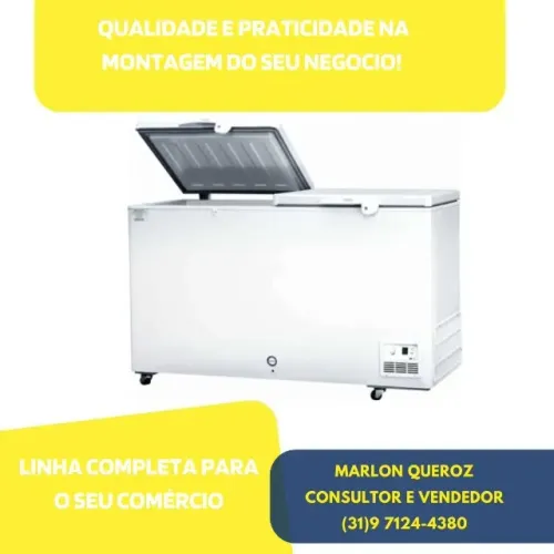 Freezer 2 Tampas Fricon 503 Litrros