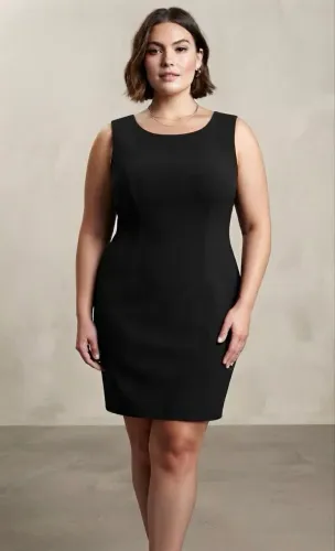 Vestido preto tam 46 tubinho Oberon