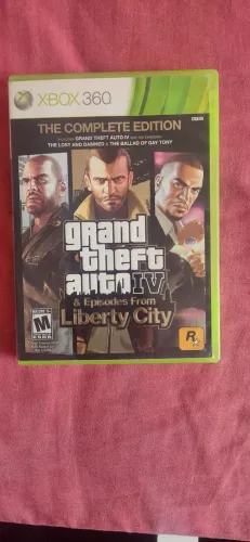 Grand Theft Auto IV EDIÇÃO COMPLETA - Xbox 360