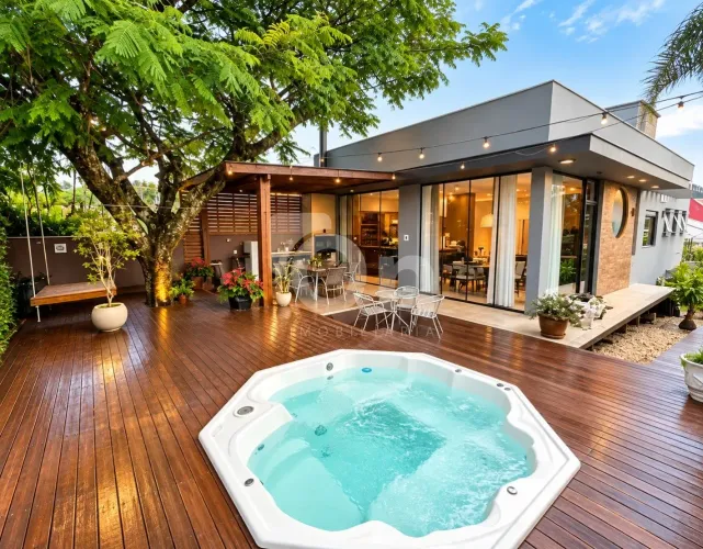 Casa de 4 dormitórios no Bom Abrigo