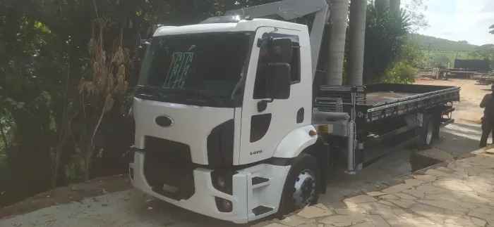 Munck pronto para trabalho 
