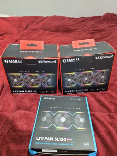 Kit de fans LIAN LI Uni Fan SL120 / Redragon